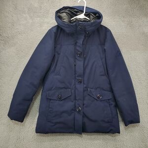 Gerry Park Jacket Coat Womens Small Blue Hooded
